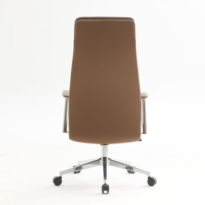 CF8800 Πολυθρόνα Γραφείου Διευθυντή, Pu Cappuccino, Βάση 